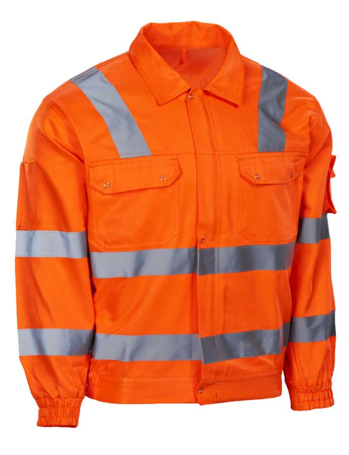 High Visibility Workwear Safety Jacket