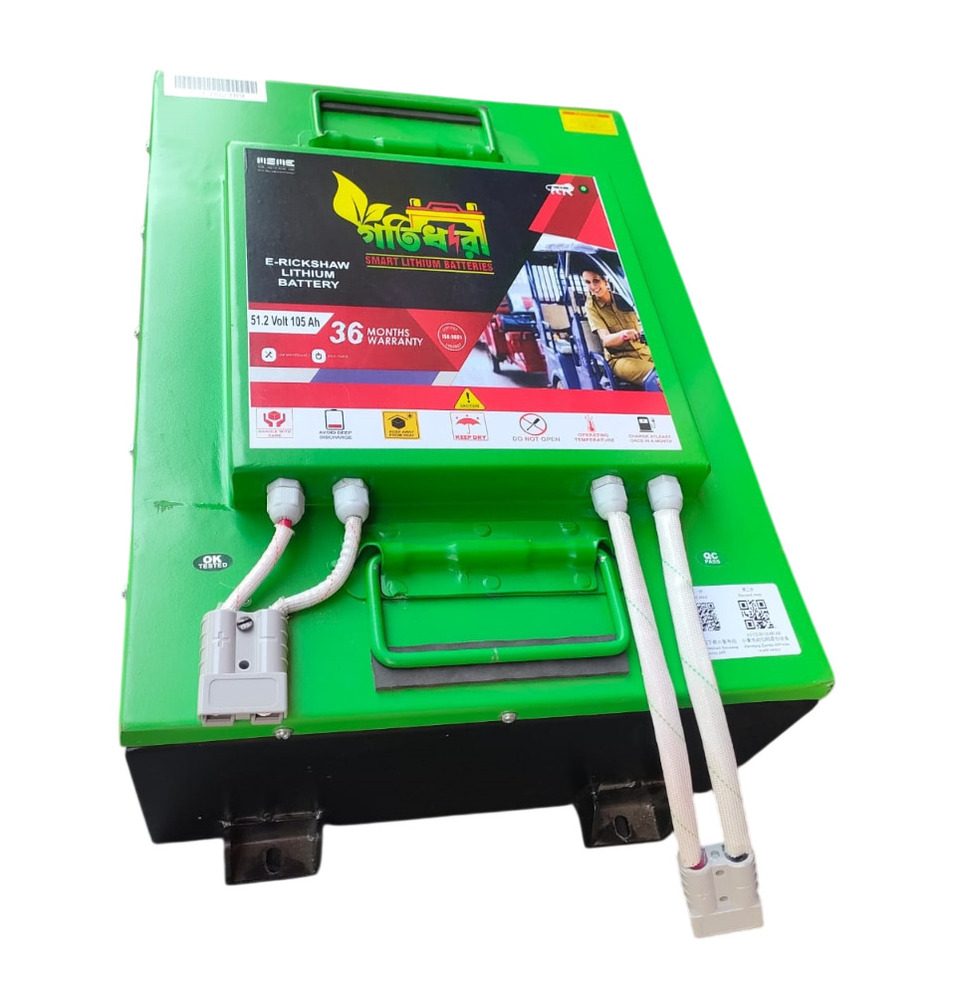 51.2V 105Ah E Rickshaw Lithium Battery