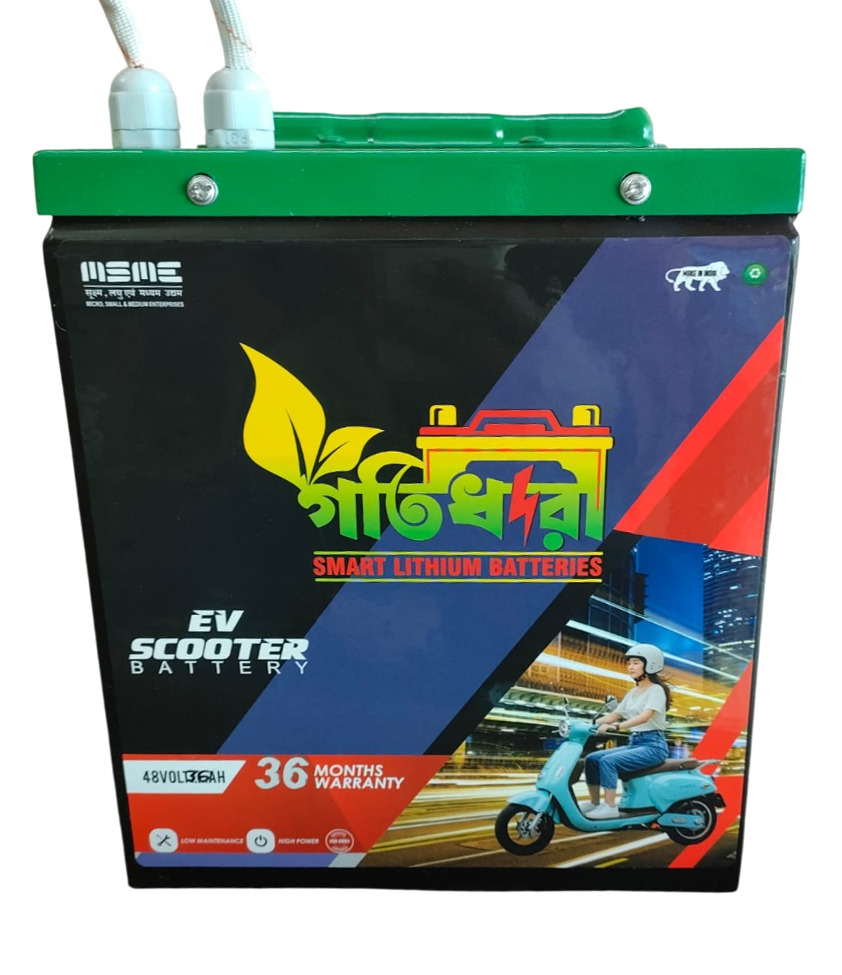 48V 3.6Ah EV Scooter Smart Lithium Battery