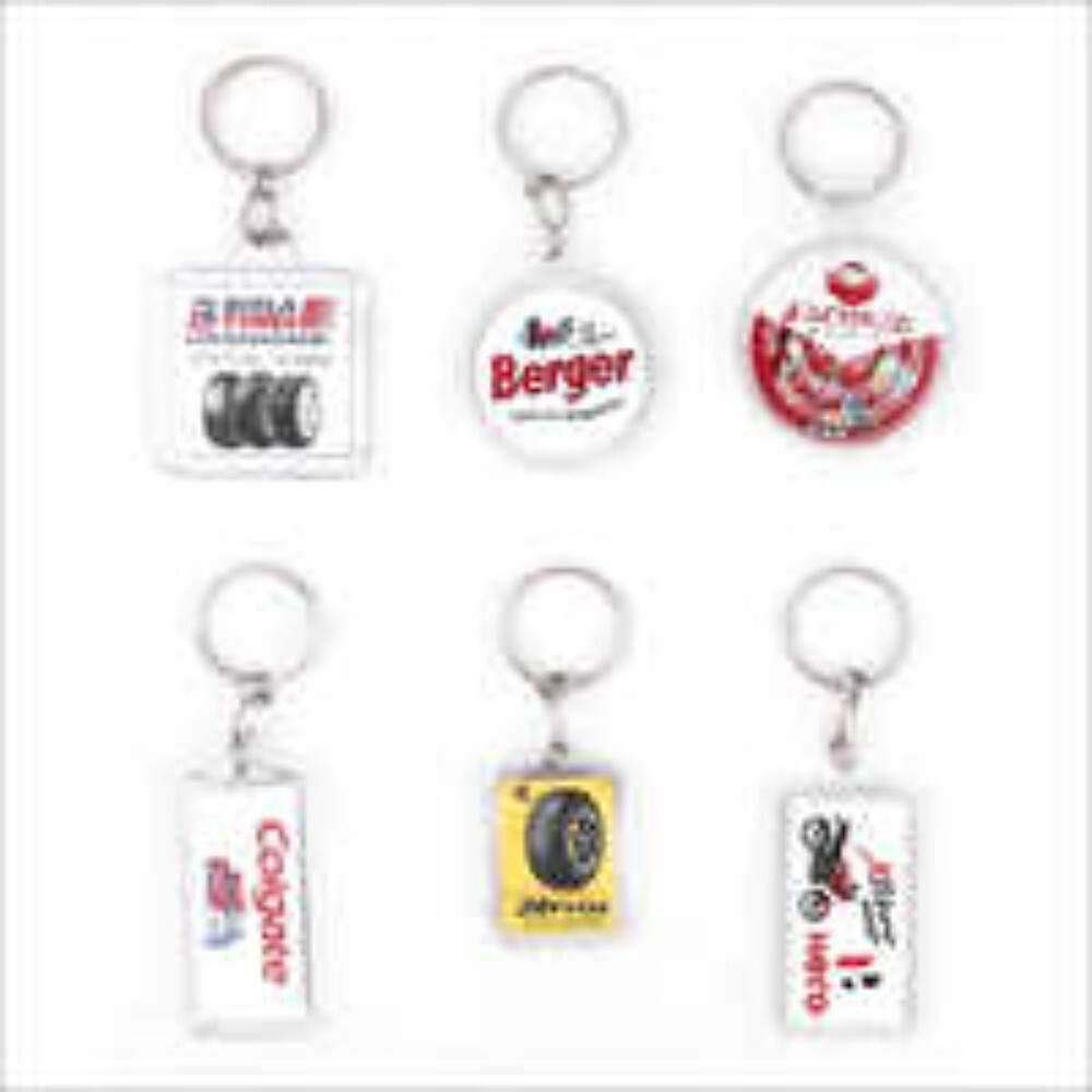Digital Crystal Photo Keychains