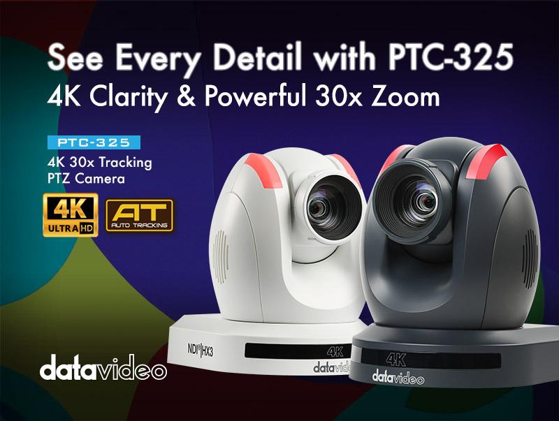 DataVideo PTC-325 4K 30x Optical Zoom