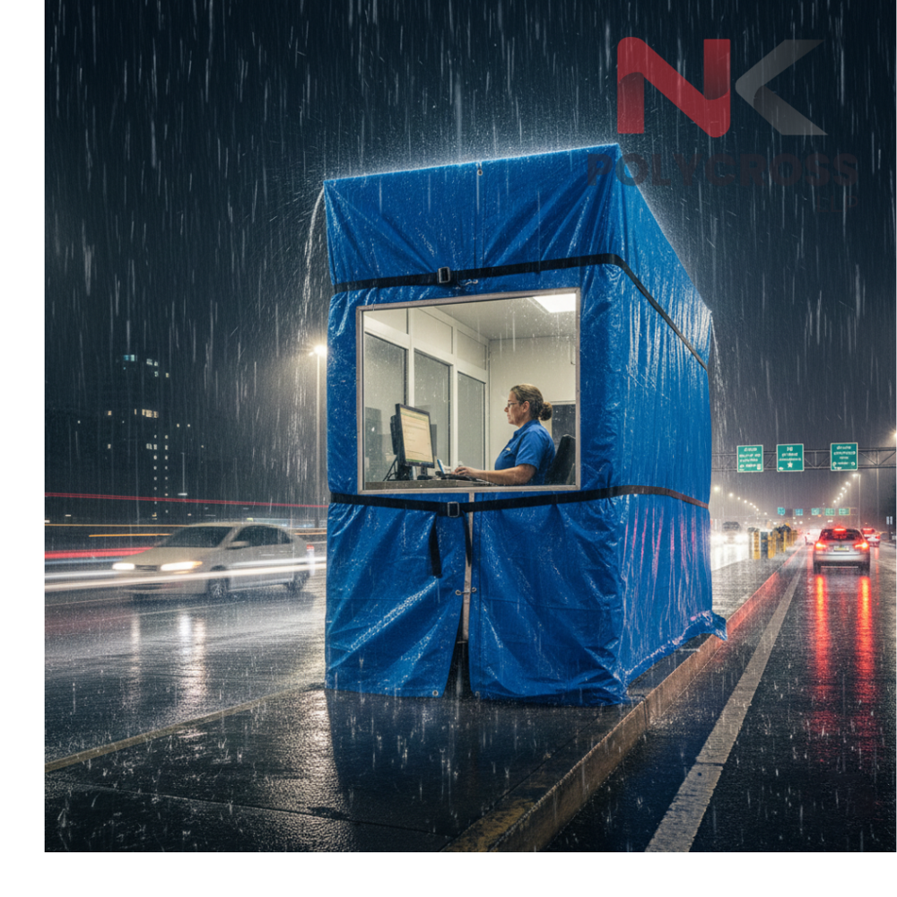 Toll Booth Rain Cover