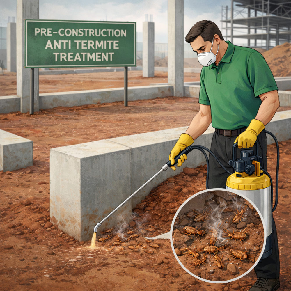 Porous Pipe Anti Termite Treatment