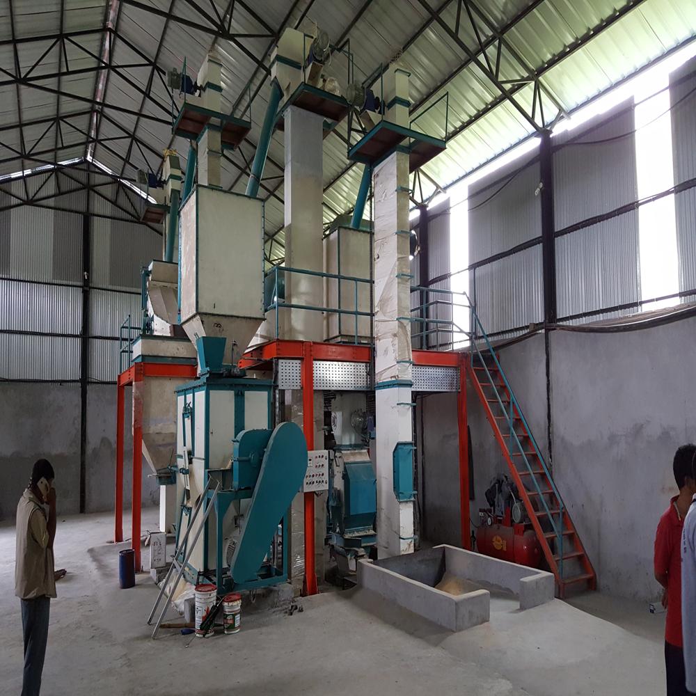Semi Vertical Feed Plant