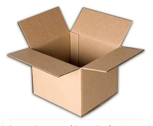 Brown Corrugated Box