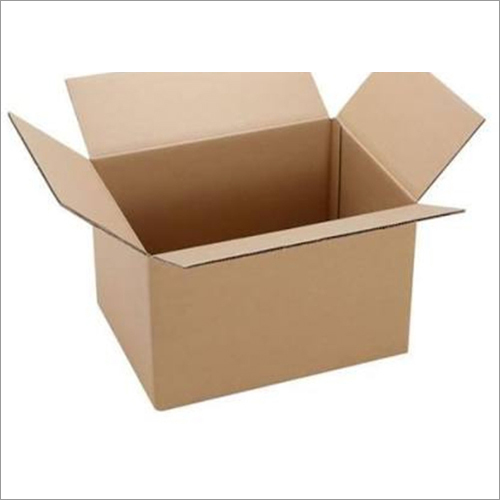Brown Plain Plain Corrugated Box