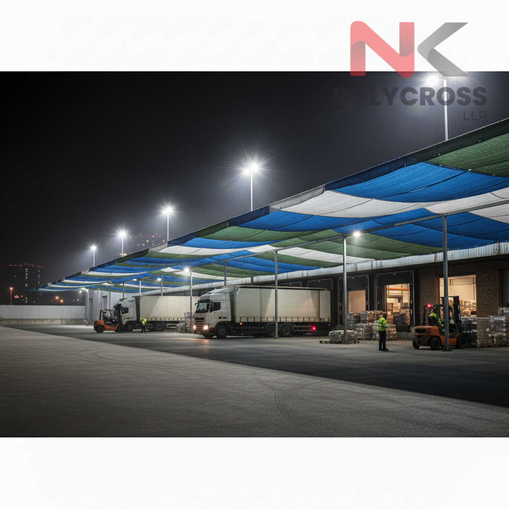 Loading Bay Shade - Color: Blue