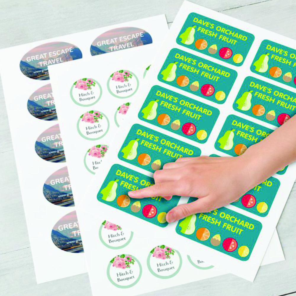 Polymeric Vinyl Sticker Printing Service