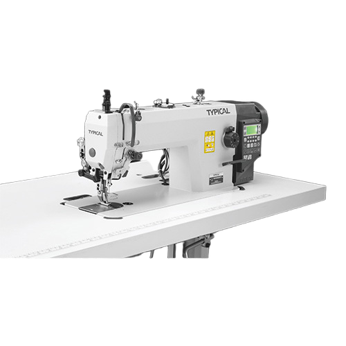 Typical Gc0313Ad3 Direct Drive Lockstitch Sewing Machine With Alternating Top And Bottom Feed Complete Set - Color: White