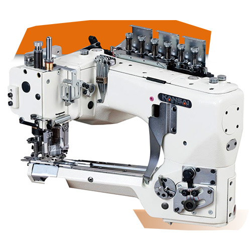 Nfs6604Gfmh-H-Dd-Nfs6604Gfmh-H-V-Dd Skngle Needle Sewing Machine - Color: White & Blue