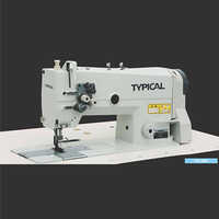 Tw2-b842-b872 Double Needle Sewing Machine - Color: White & Blue