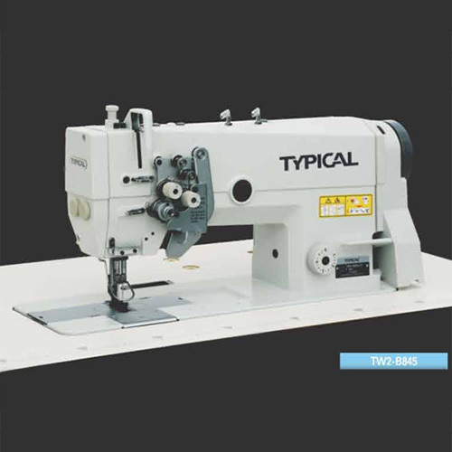 Tw2-B845-875 Double Needle Machine - Color: White & Grey