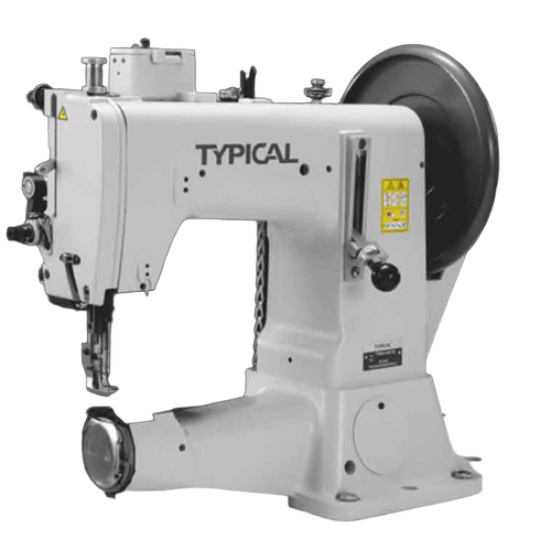 Typical Tw3-441 Single Needle Sewing Machine Lockstitch Machine Complete Set - Color: White-Grey