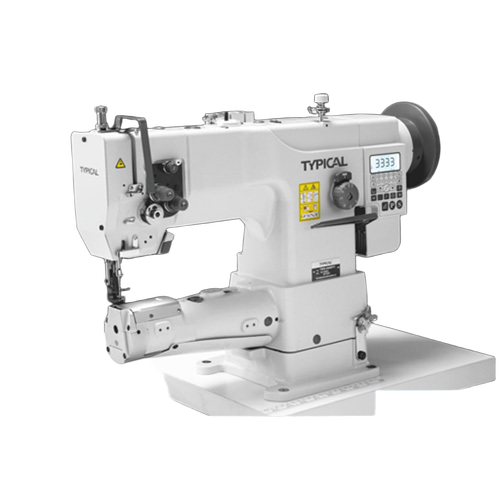 Tw3-343D Cylinder Bed Compound Feed Lockstitch Sewing Machine - Color: White