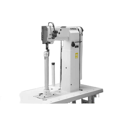 Tw5-8365 Single Needle Sewing Machine Lockstitch Sewing Machine - Color: White & Blue