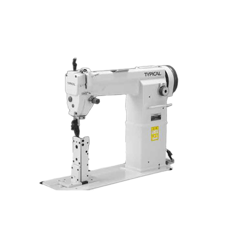 Tw5-810 Single Needle Sewing Machine Post Bed Bottom Feed Sewing Machine - Color: White
