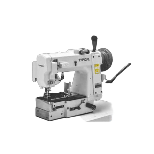 Tw4-L300Ux5-1 Chain Sewing Machine - Color: White & Grey