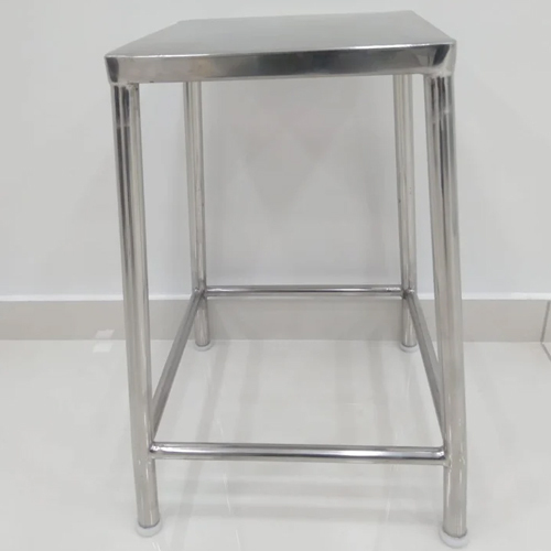 Stainless Steel Square Stool