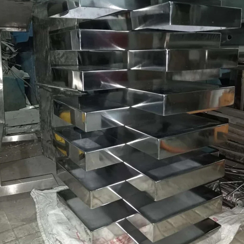 SS 304 Plain Ampoule Tray