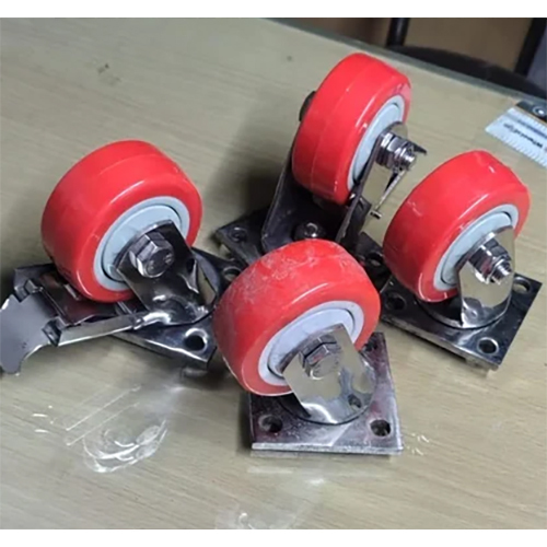 SS PU Caster Wheel
