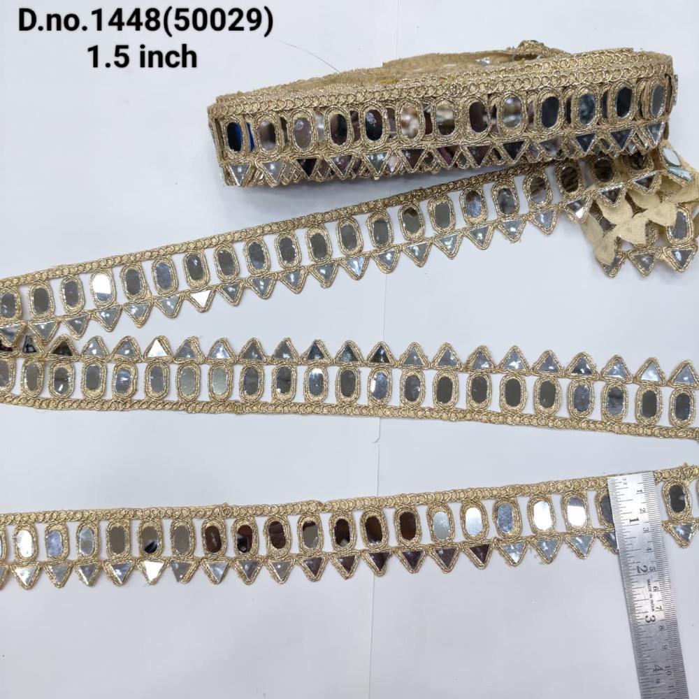 Mirrored Laces 1.5 Inch