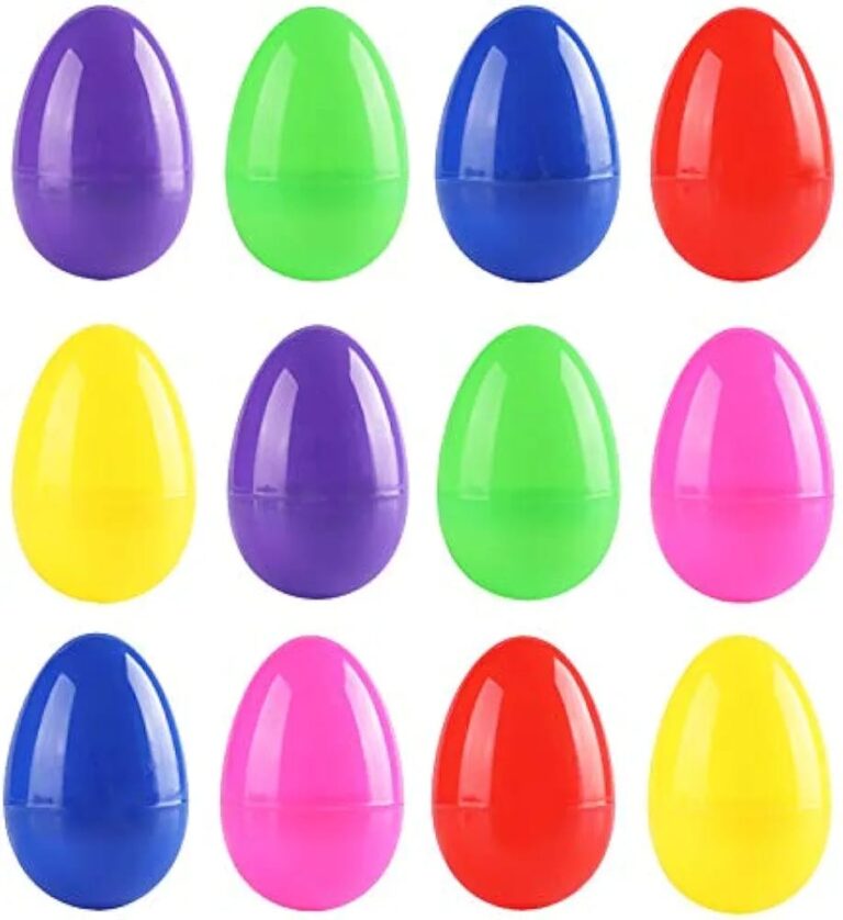Egg Plastic Toy - Color: Yellow And White