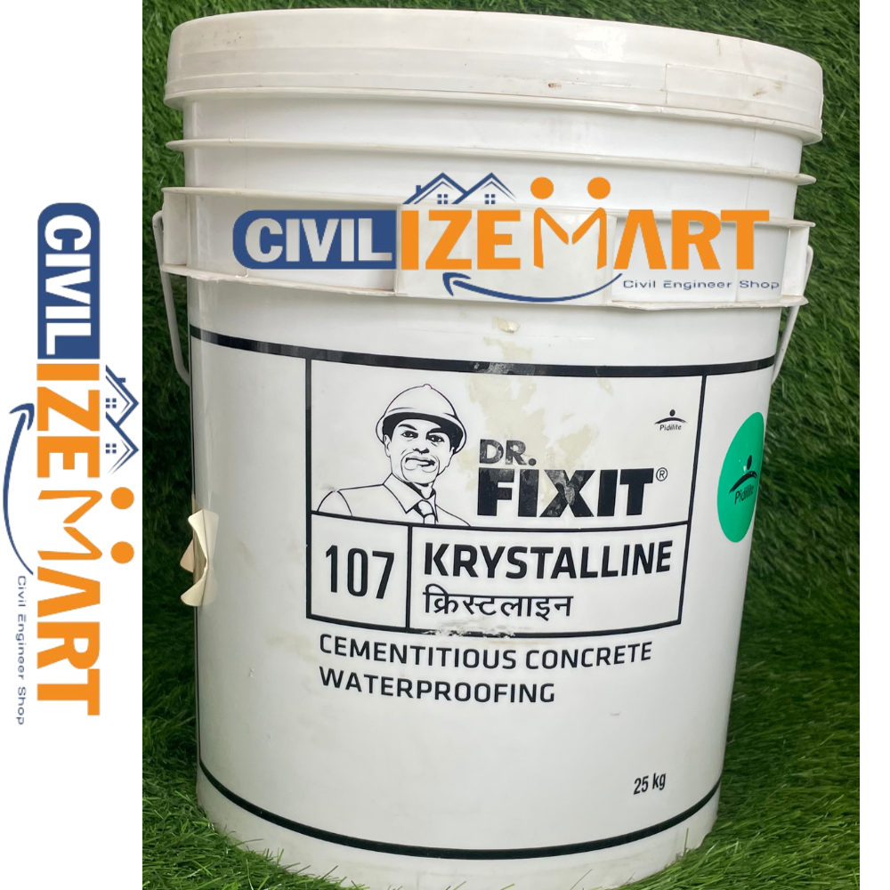 Acrylic Based Polymer Coating Dr. Fixit 107 Krystalline Waterproofing