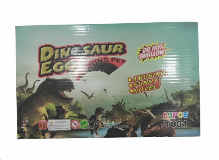 Egg Dinosaur - Color: Yellow With Brown Speckles