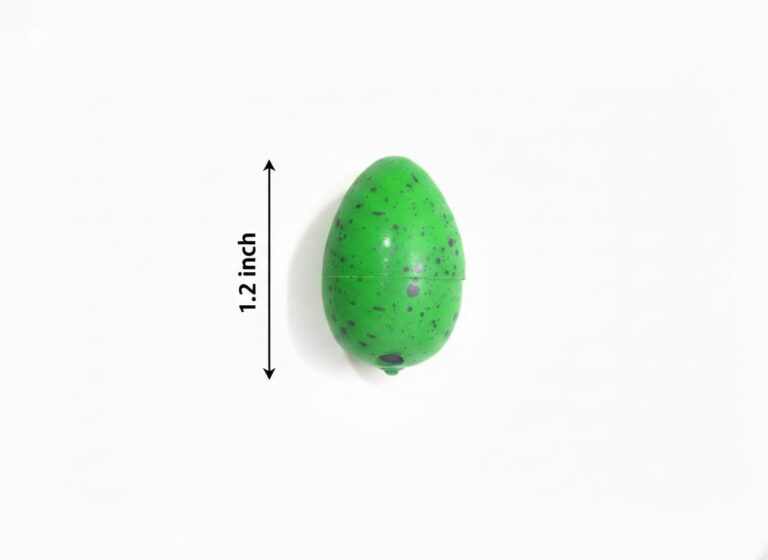 Egg Dinosaur - Color: Yellow With Brown Speckles