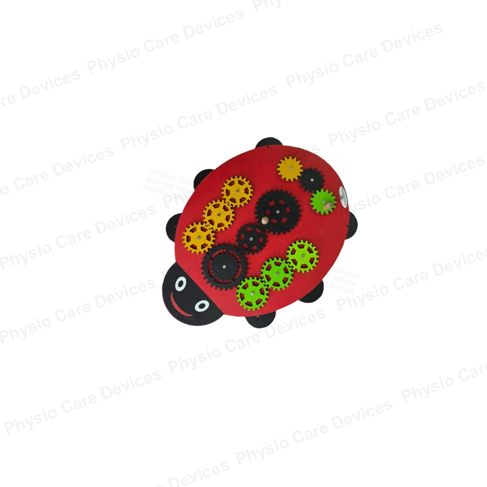 Ladybug Gear Wall Panel - Color Code: Colorful