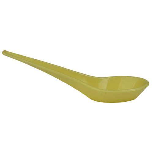 Plastic Soup Spoon - Color: White