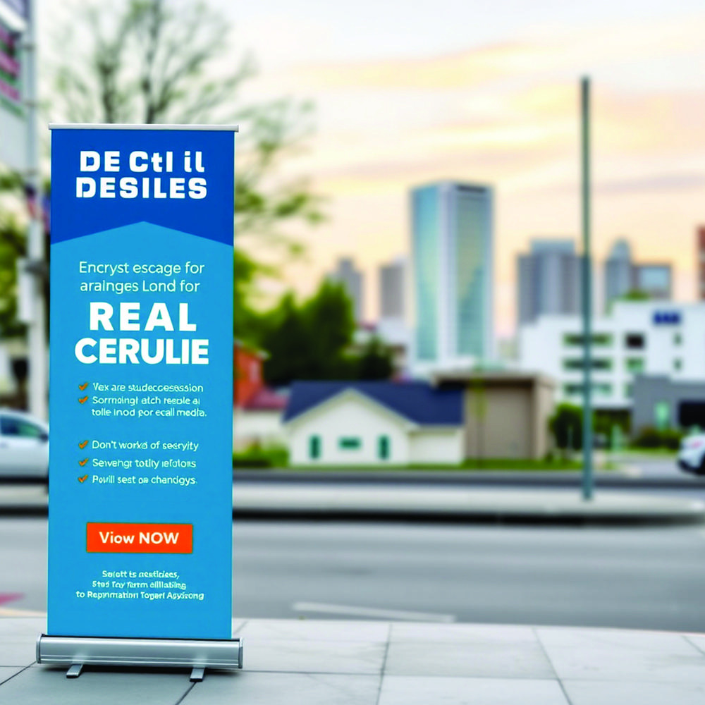 Outdoor Banner Standee