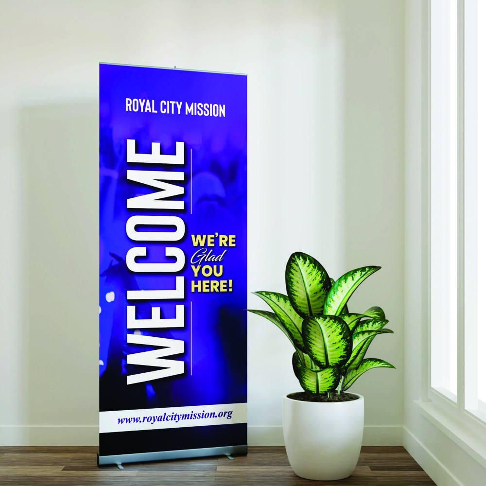Outdoor Banner Standee