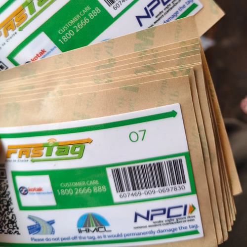 FASTag Sticker for commercial vehicles