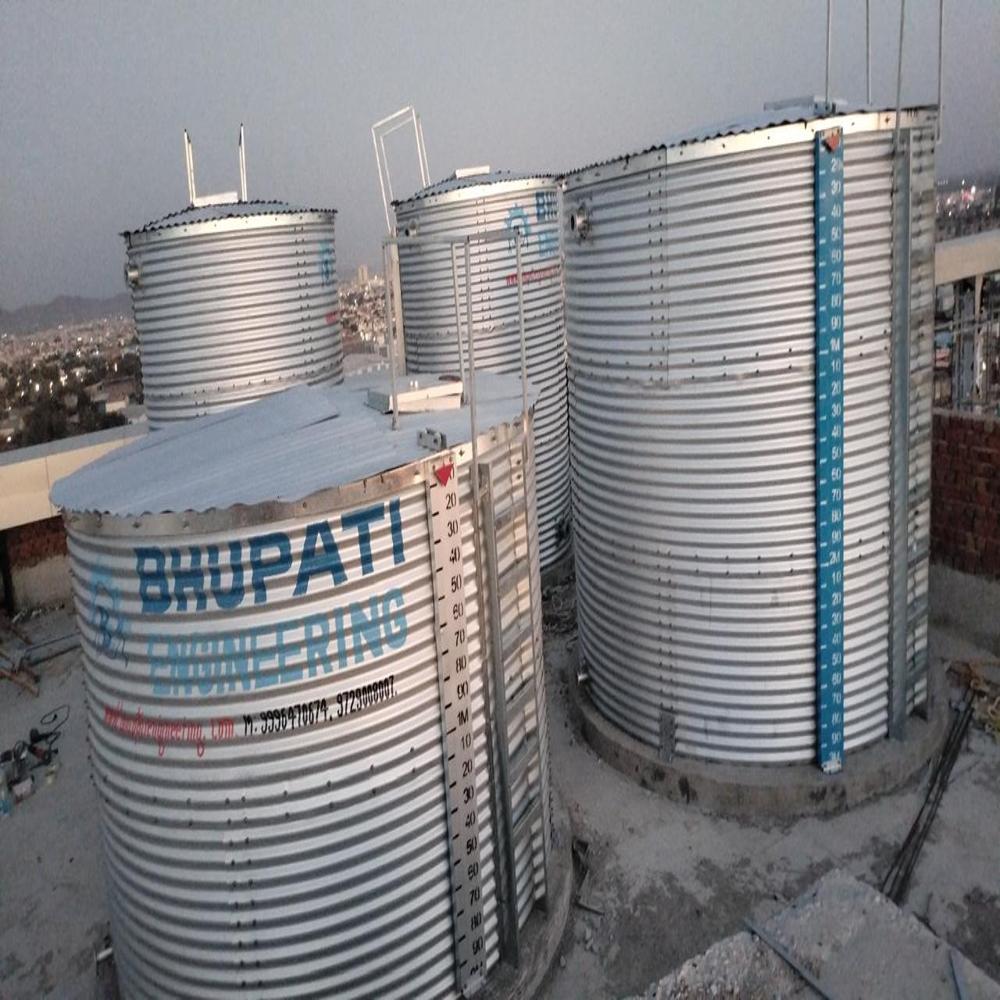 Zinc Aluminium Over Head Water Tank