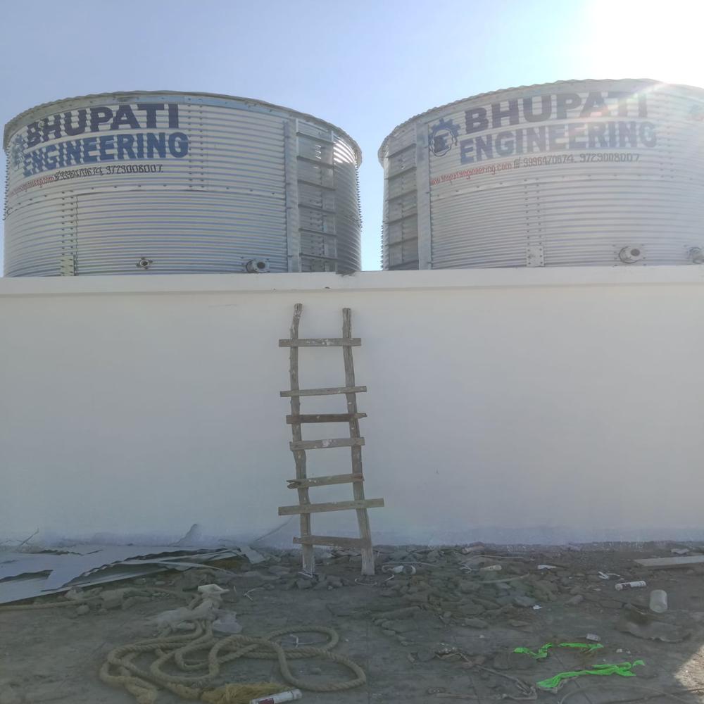 Zinc Aluminium Over Head Water Tank 