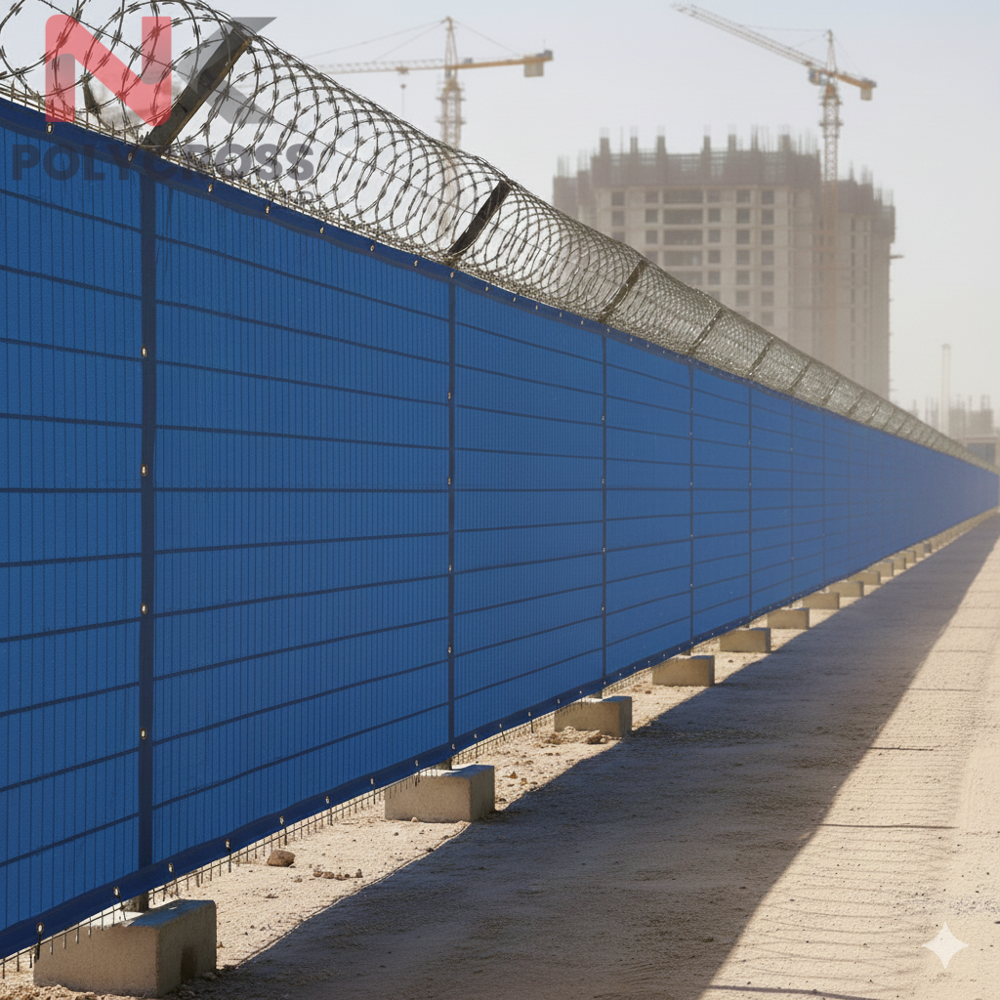 Temporary Fence Cover