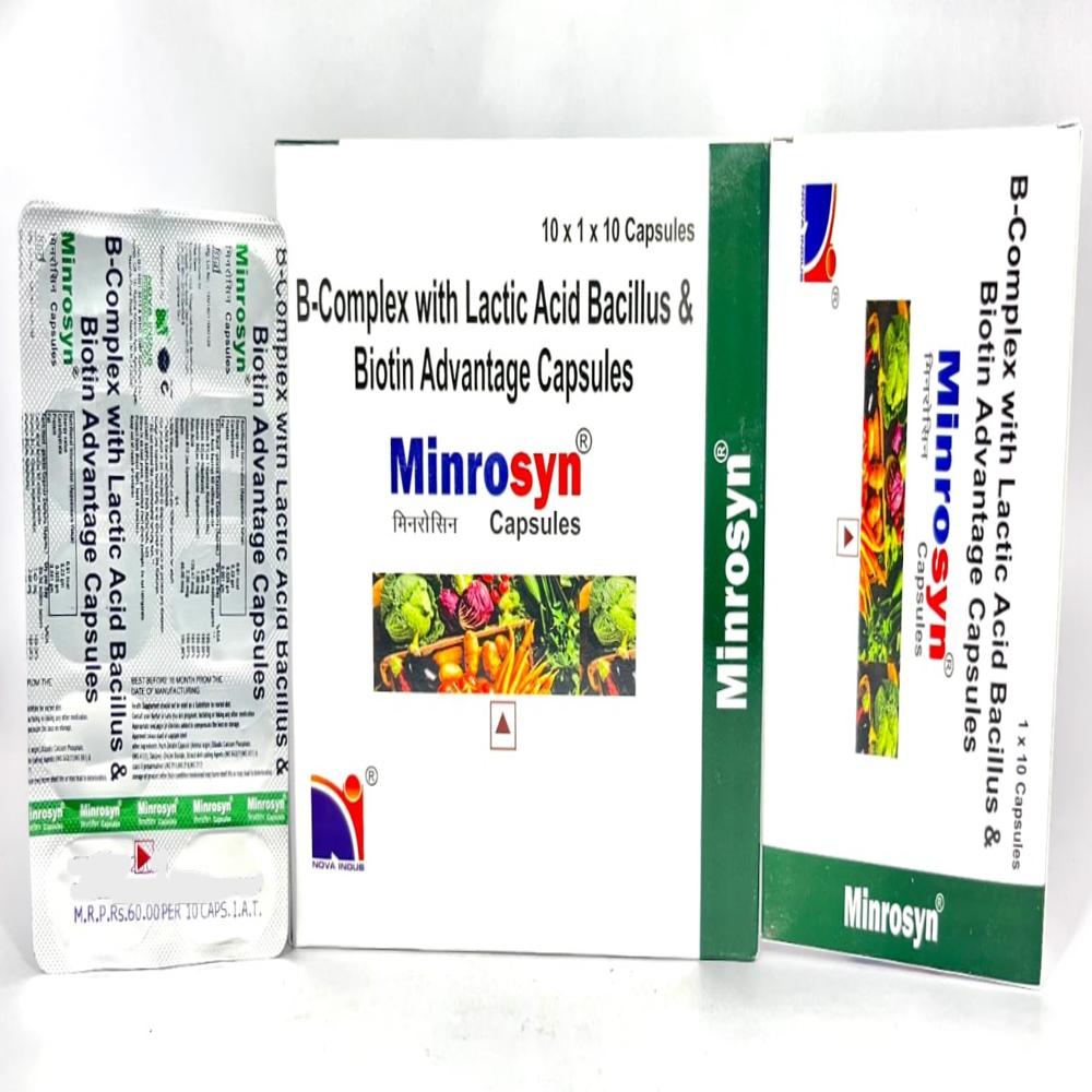 Minrosyn Capsules - Drug Type: General Medicines