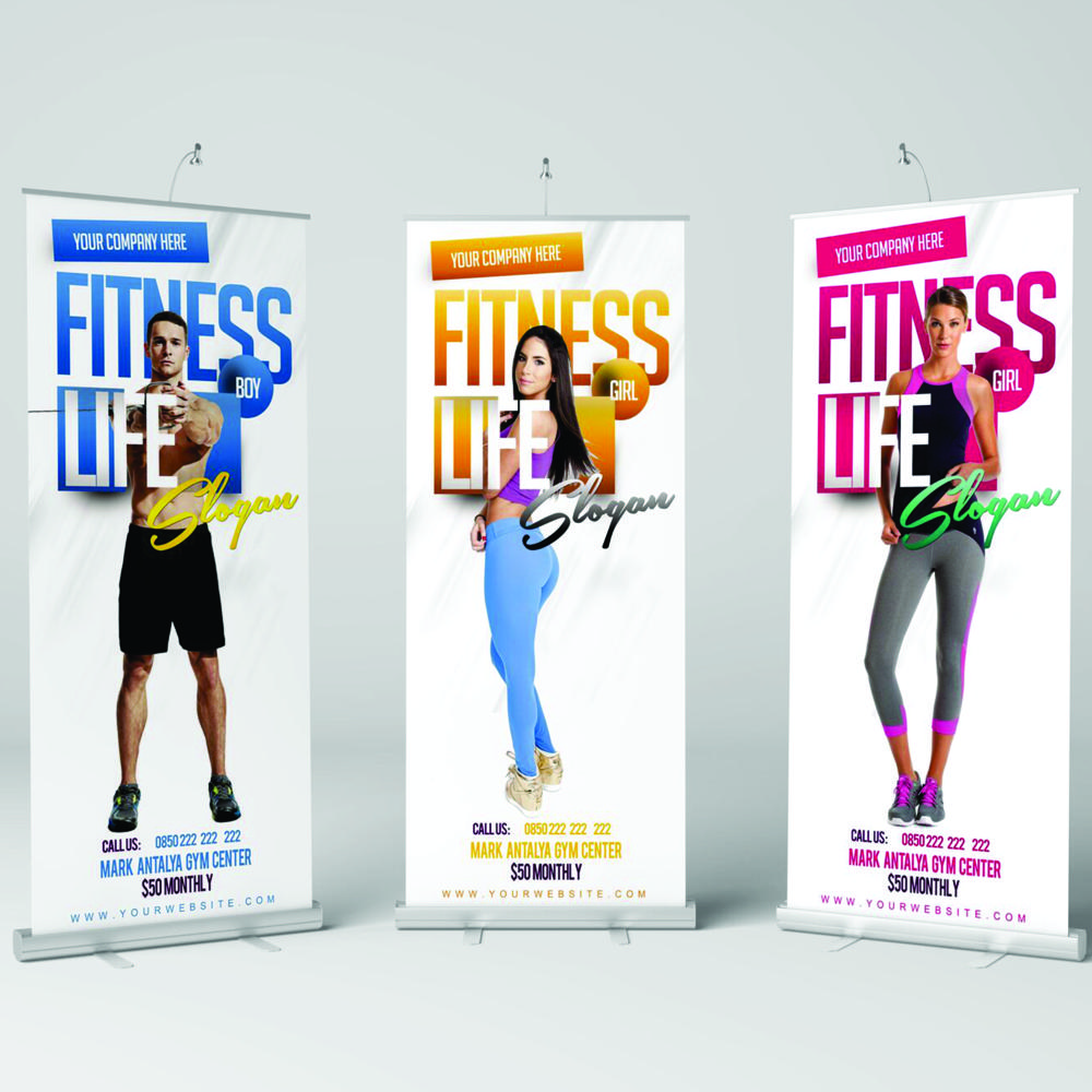 PET Standees Printing Service