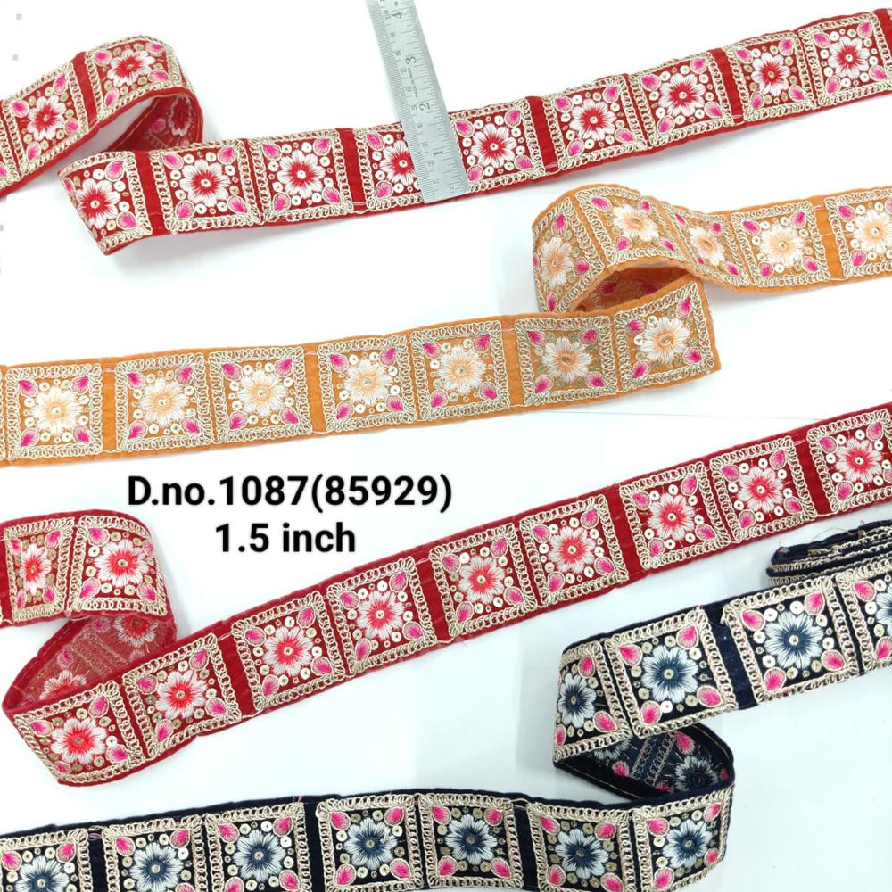 Embroidery Tapeta Lace - Decoration Material: Sequins