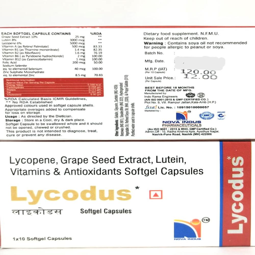 Lycodus Softgel Capsules