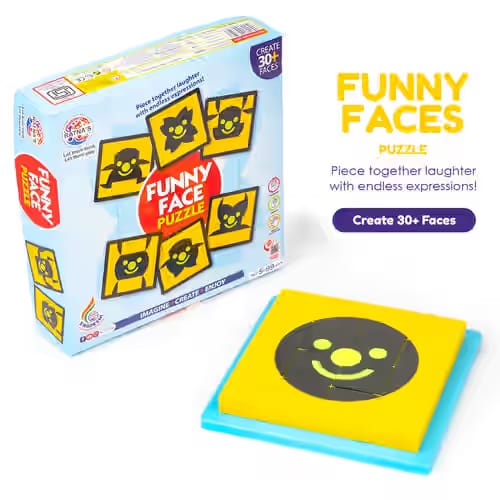 Face Puzzle - Power: Non Battery Operated