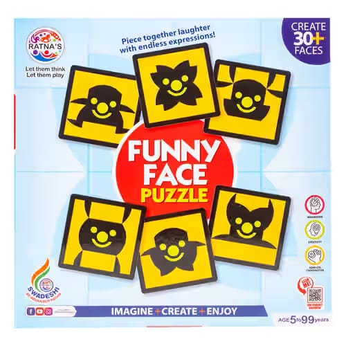 Face Puzzle - Power: Non Battery Operated
