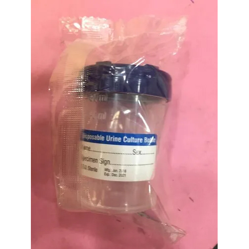 60 Ml Sterile Container - Color: Transparent