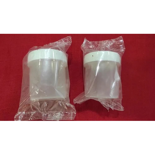 50ml Disposable Urine Container - Capacity: 50 Milliliter (Ml)