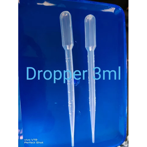 Plastic Medicine Dropper - Application: Laboratory
