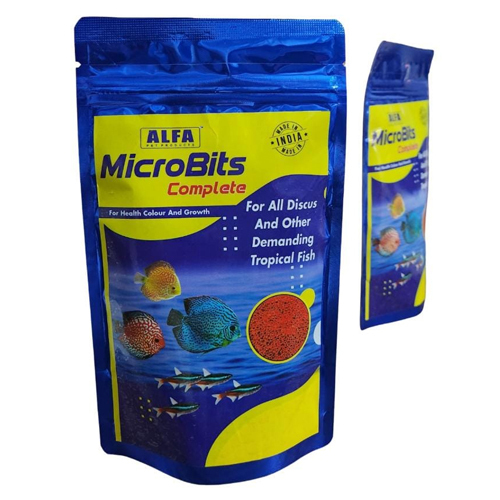 AquaAlfa Microbits 40gm Complete For Health Colour And Growth