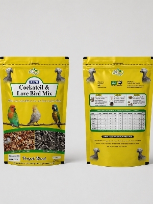 AquaAlfa Cockateil And Love Bird Mix 750gm