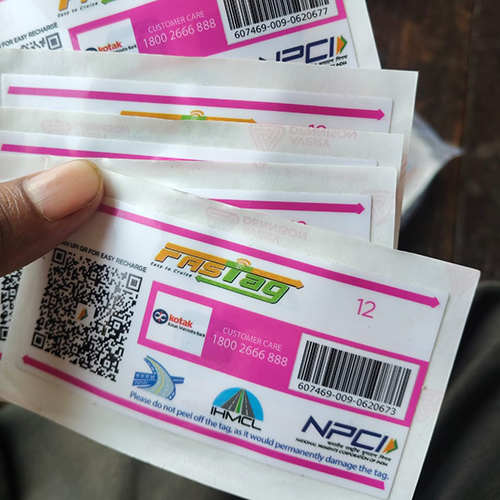 FASTag Sticker for Car