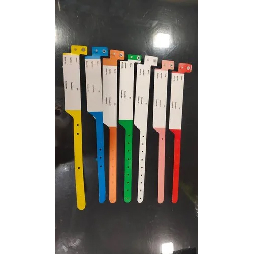 Paper Wristband For Hospital Use